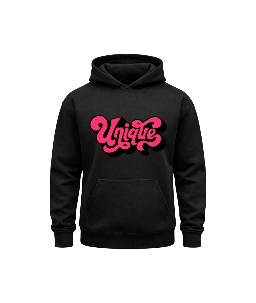 Unique Statement Pullover Hoodie