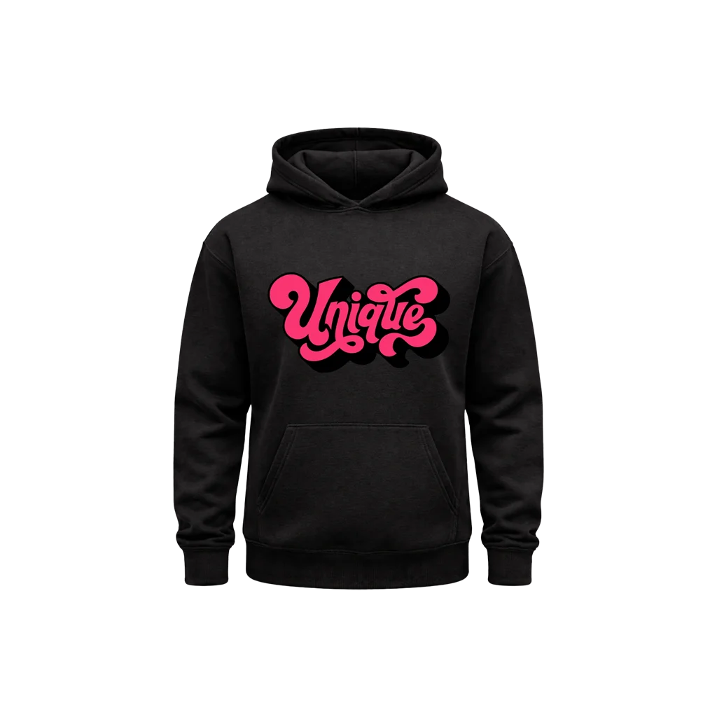 Unique Statement Pullover Hoodie