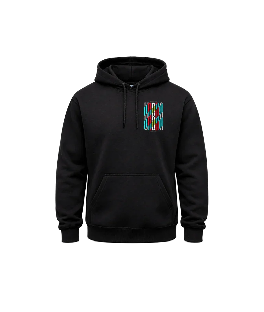 Urban Front And Back Print Hoodie