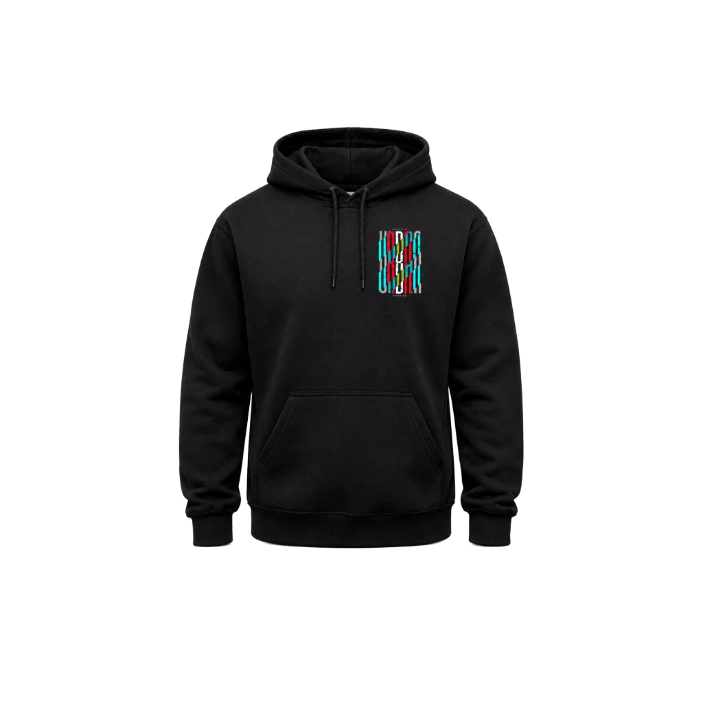 Urban Front And Back Print Hoodie