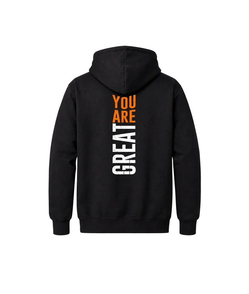 You Are Great Double Print Streetwear Hoodie