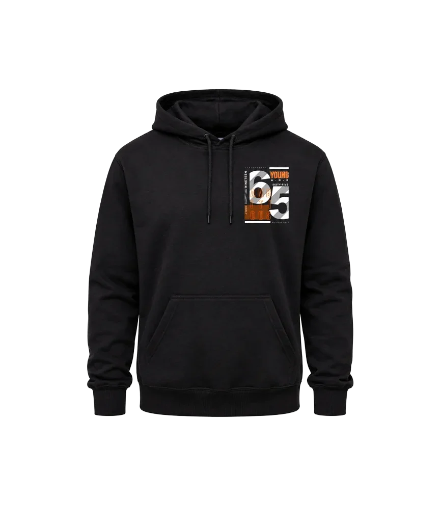 Retro 1965 Front & Back Hoodie