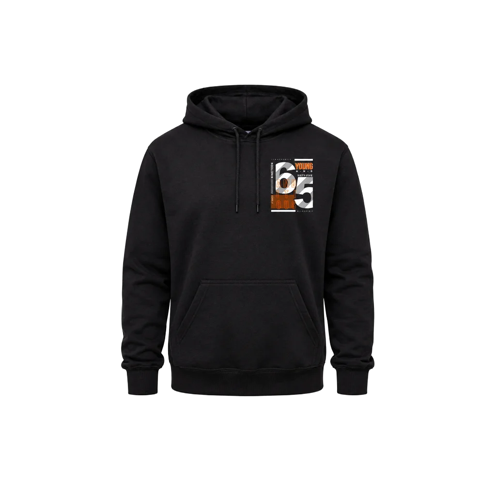 Retro 1965 Front & Back Hoodie
