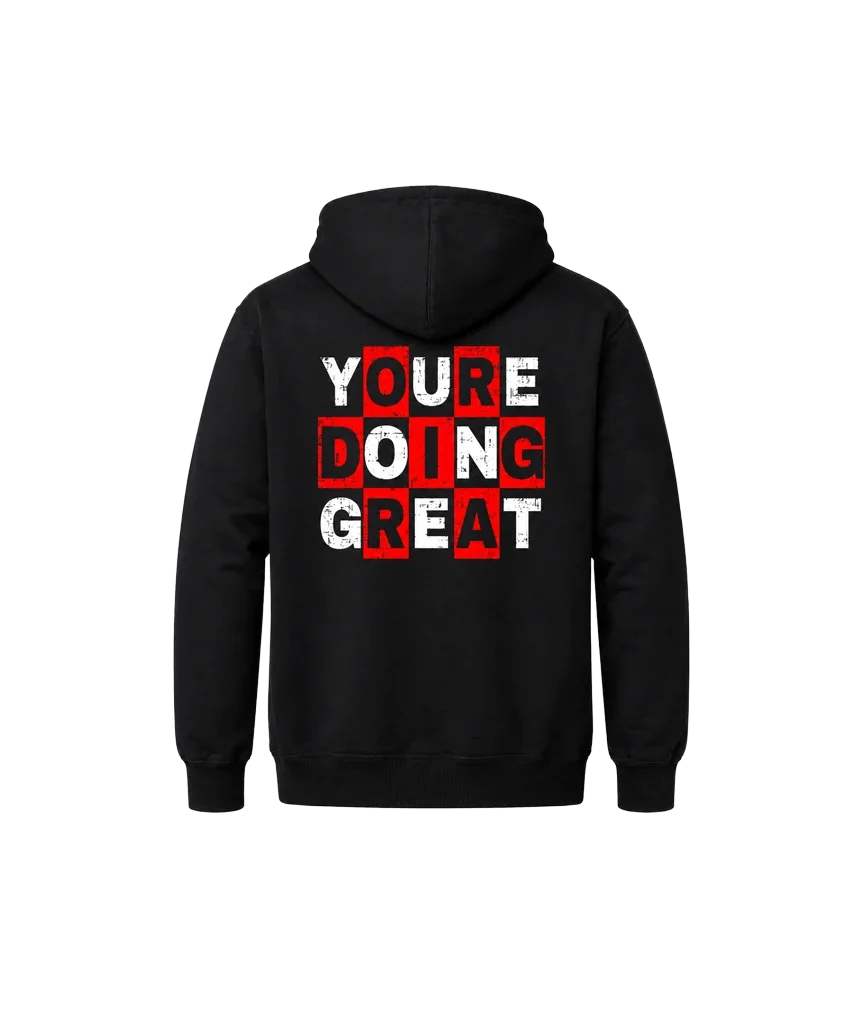 Motivation Double Print Hoodie