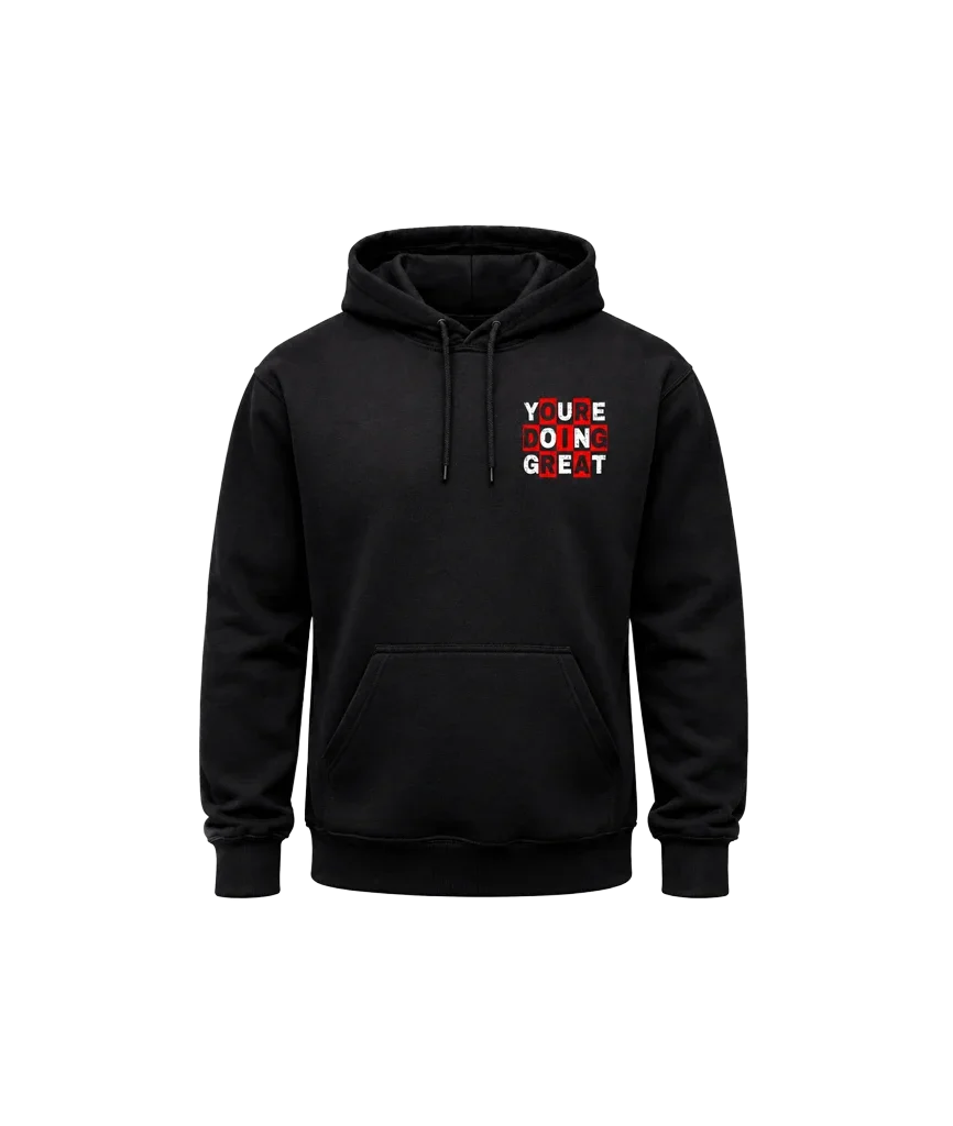 Motivation Double Print Hoodie
