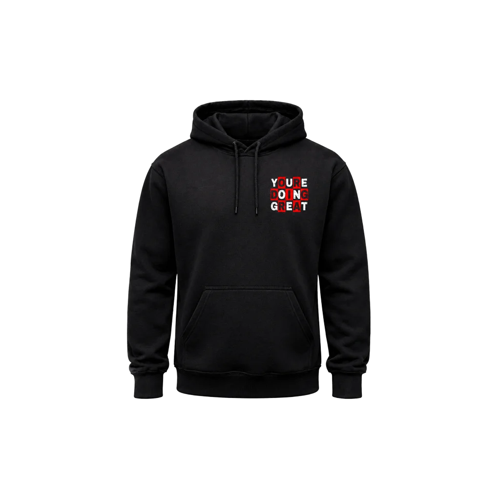 Motivation Double Print Hoodie