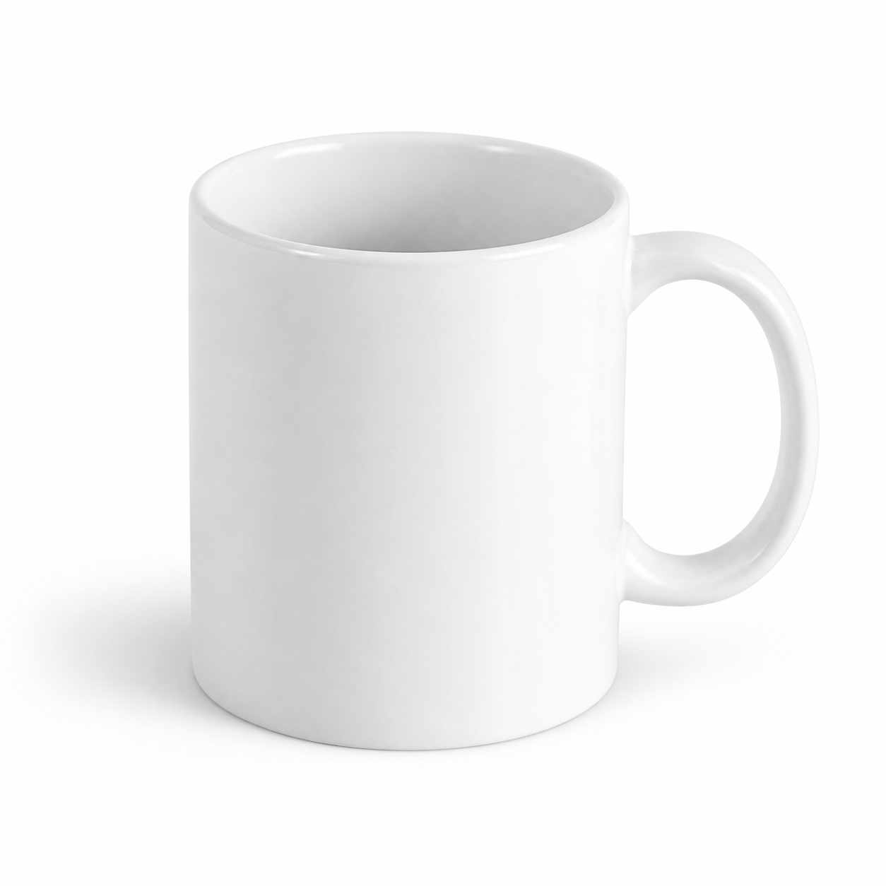 Classic White Ceramic Mug