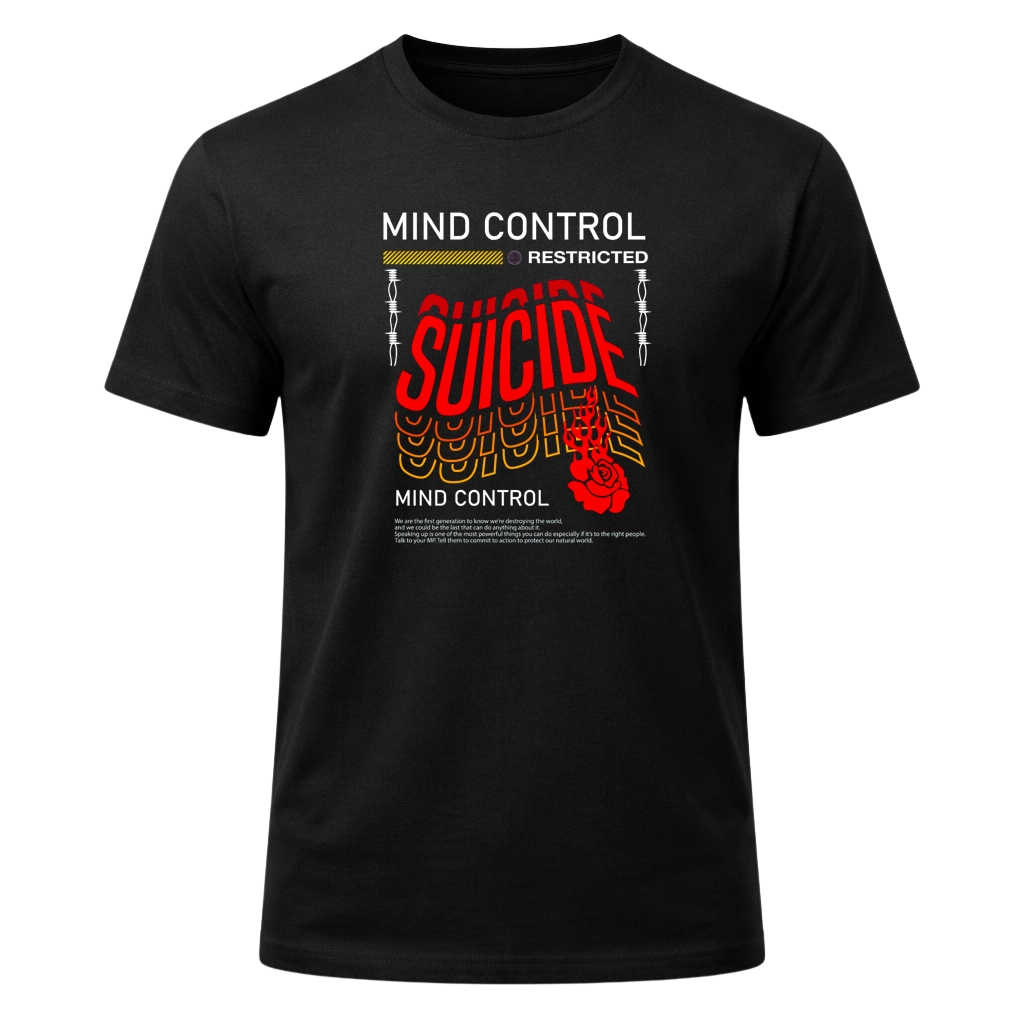 Suicide Graphic T-Shirt