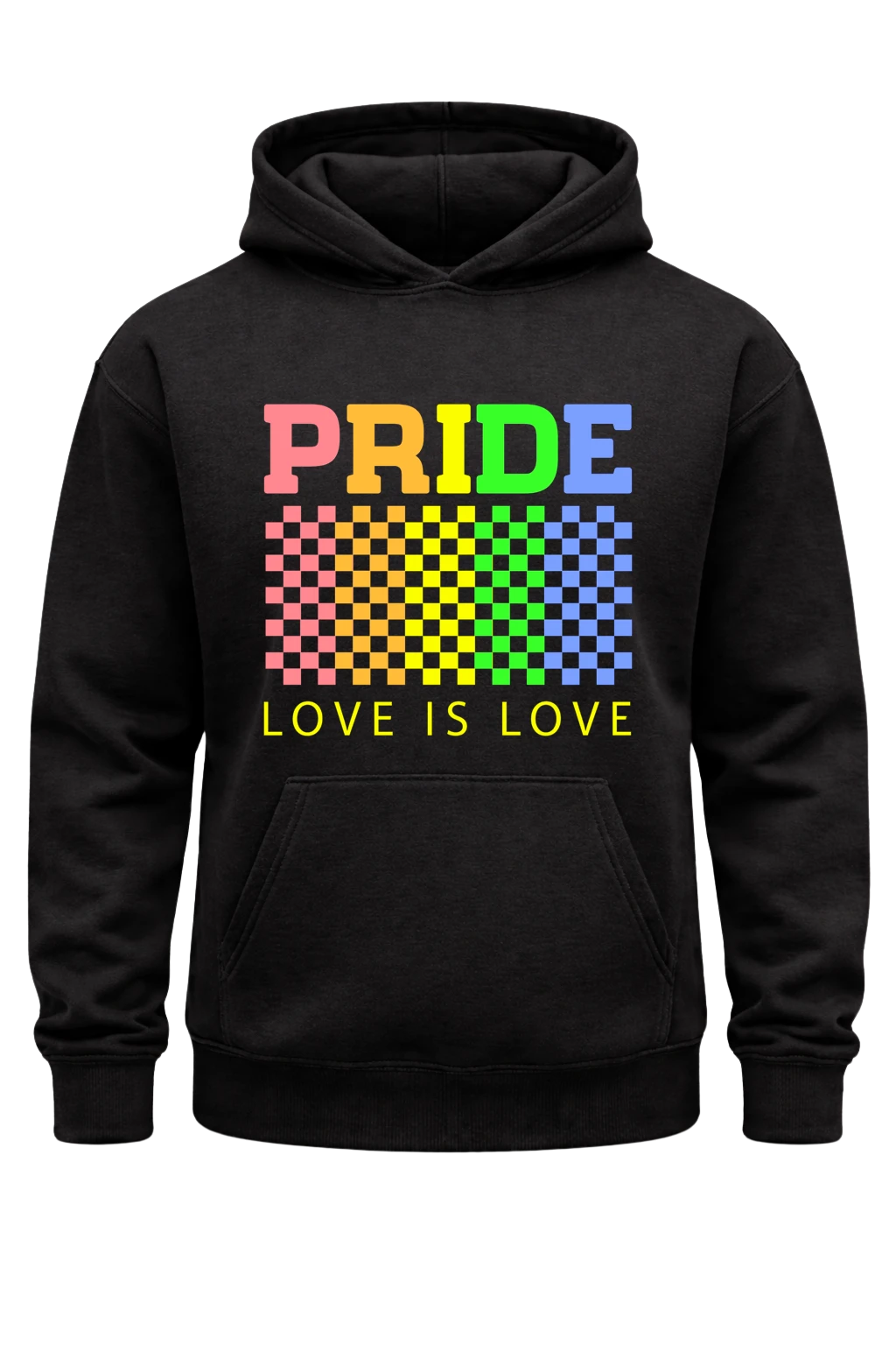 Love Is Love Black Hoodie