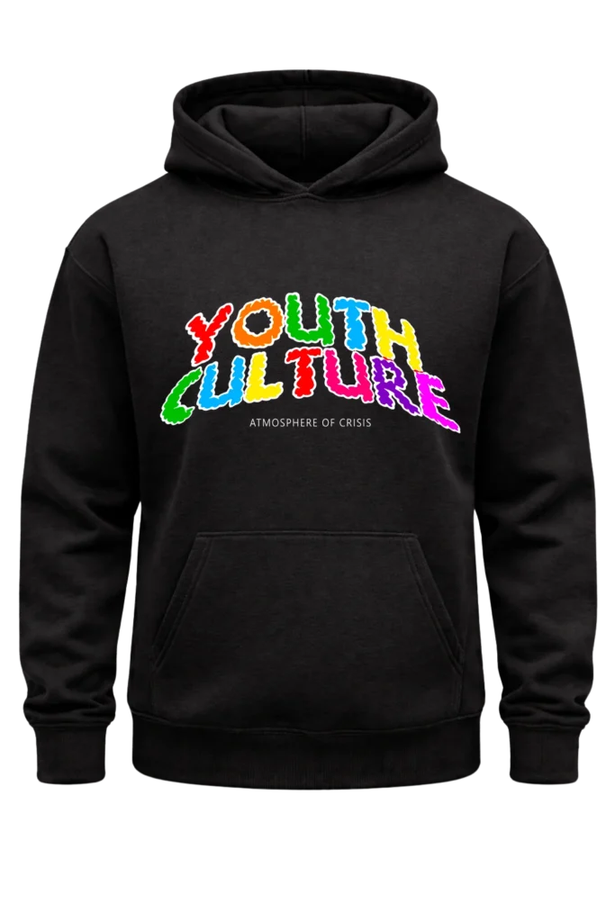 Youth Culture Black Hoodie