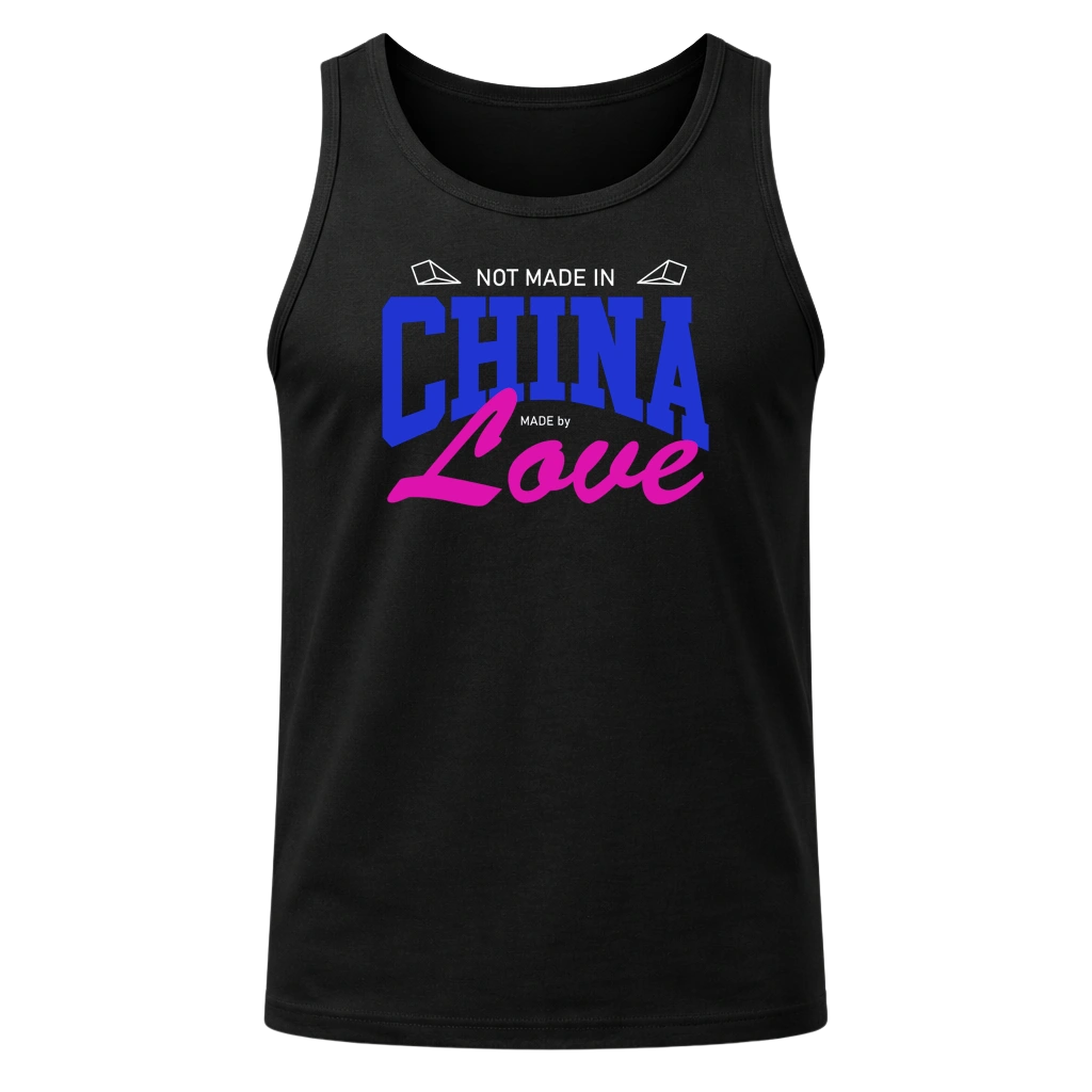 Made By Love Black Tank Top