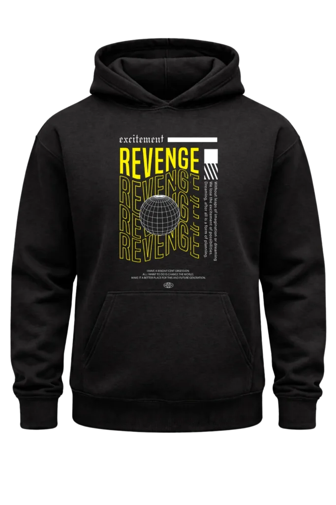 Excitement Revenge Black Hoodie