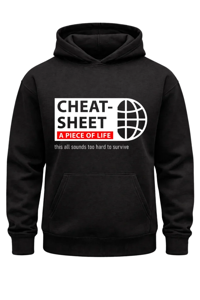 A Peace Of Life Black Hoodie