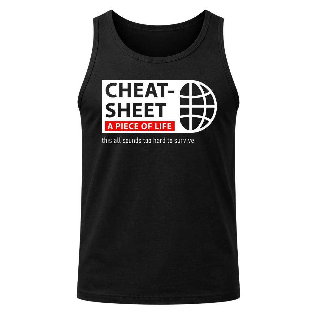 A Peace Of Life Black Tank Top