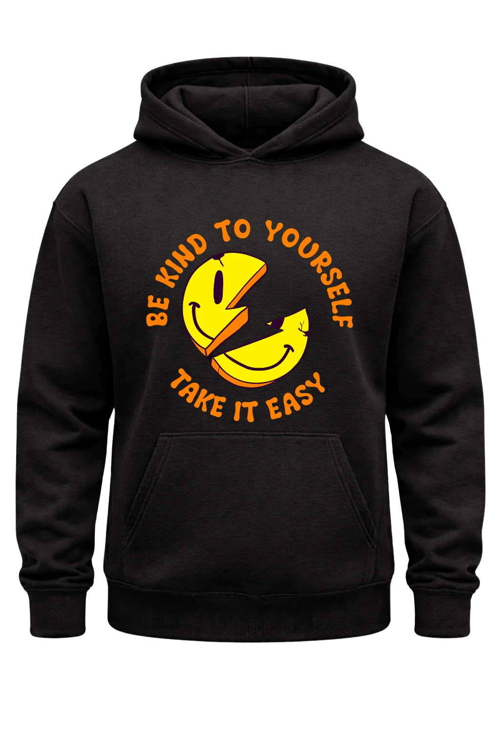 Be Kind To Yourself Black Hoodie