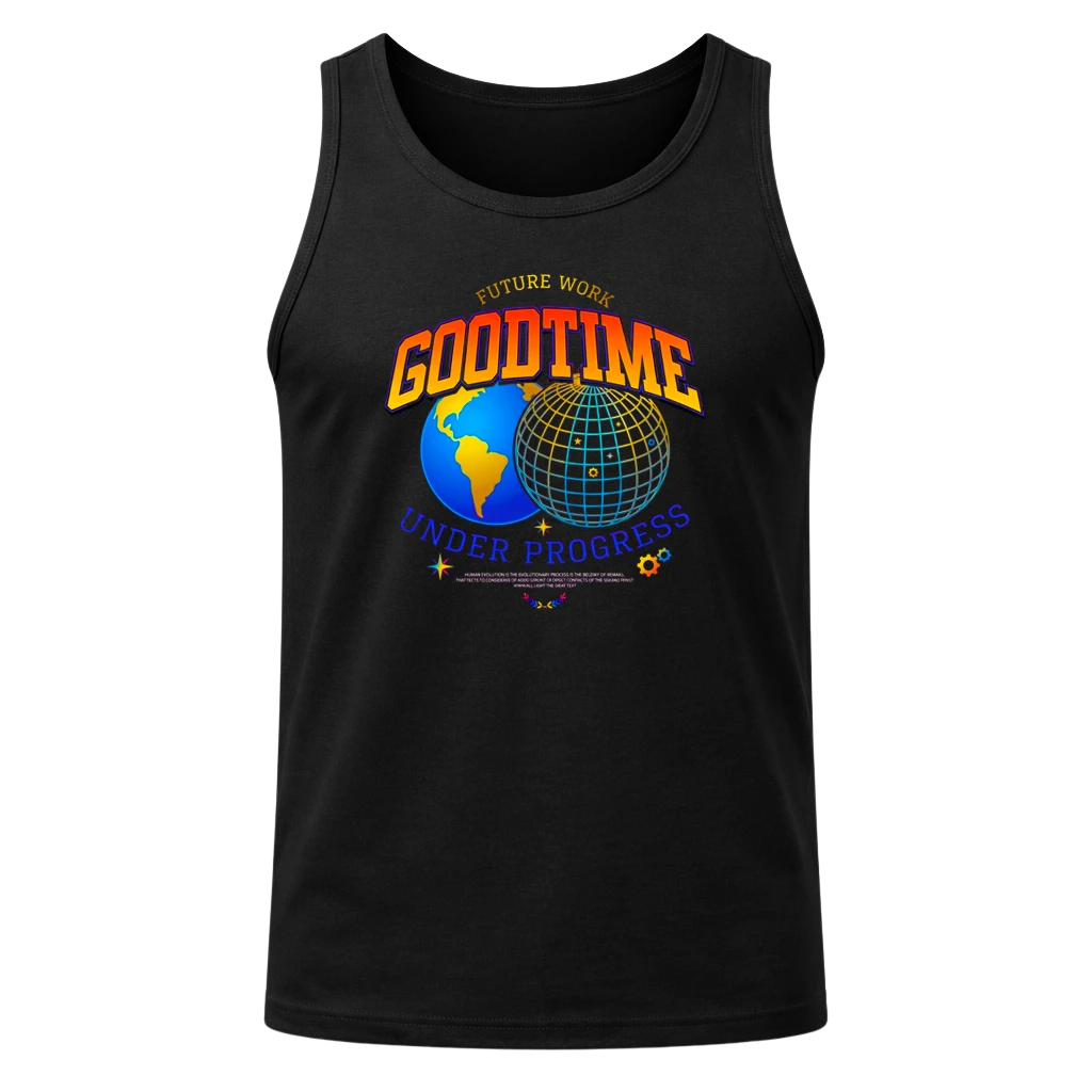 Good Time Black Tank Top