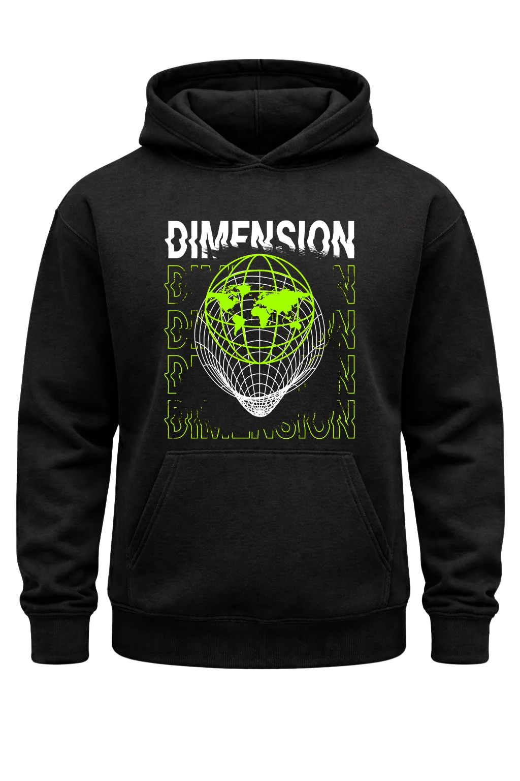 Dimension Black Hoodie
