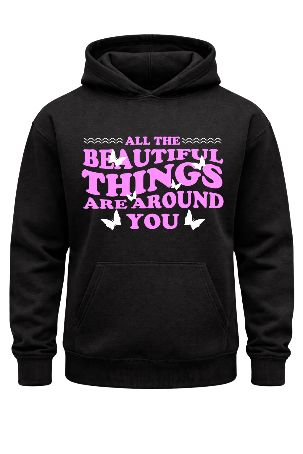 All The Beautiful Things Black Hoodie