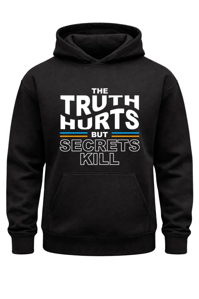 The Truth Hurts Black Hoodie