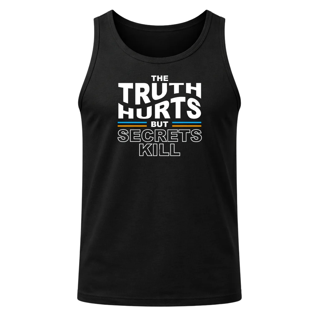 The Truth Hurts Black Tank Top