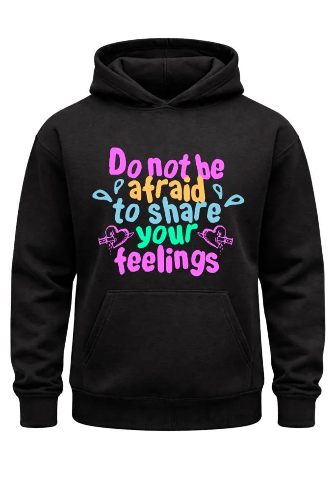 Do Not Be Afraid Black Hoodie