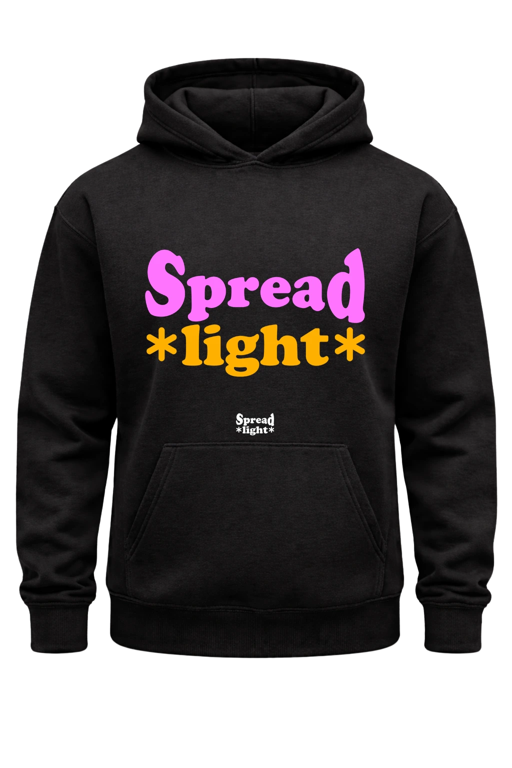 Spread Light Black Hoodie