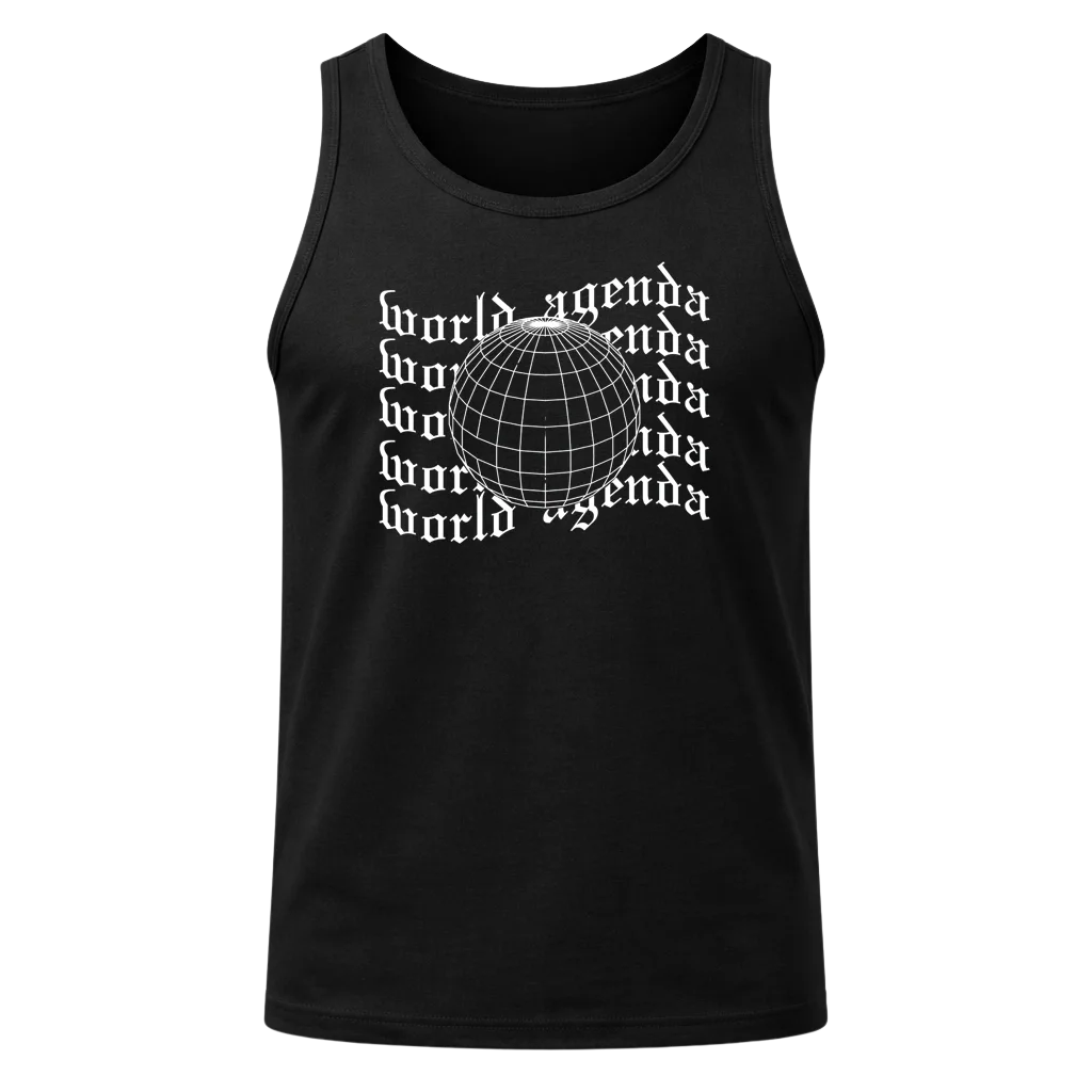 World Agenda Black Tank Top