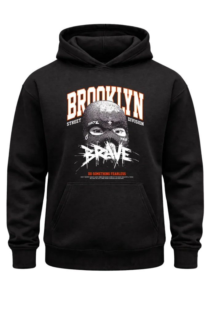 Brooklyn Brave Black Hoodie