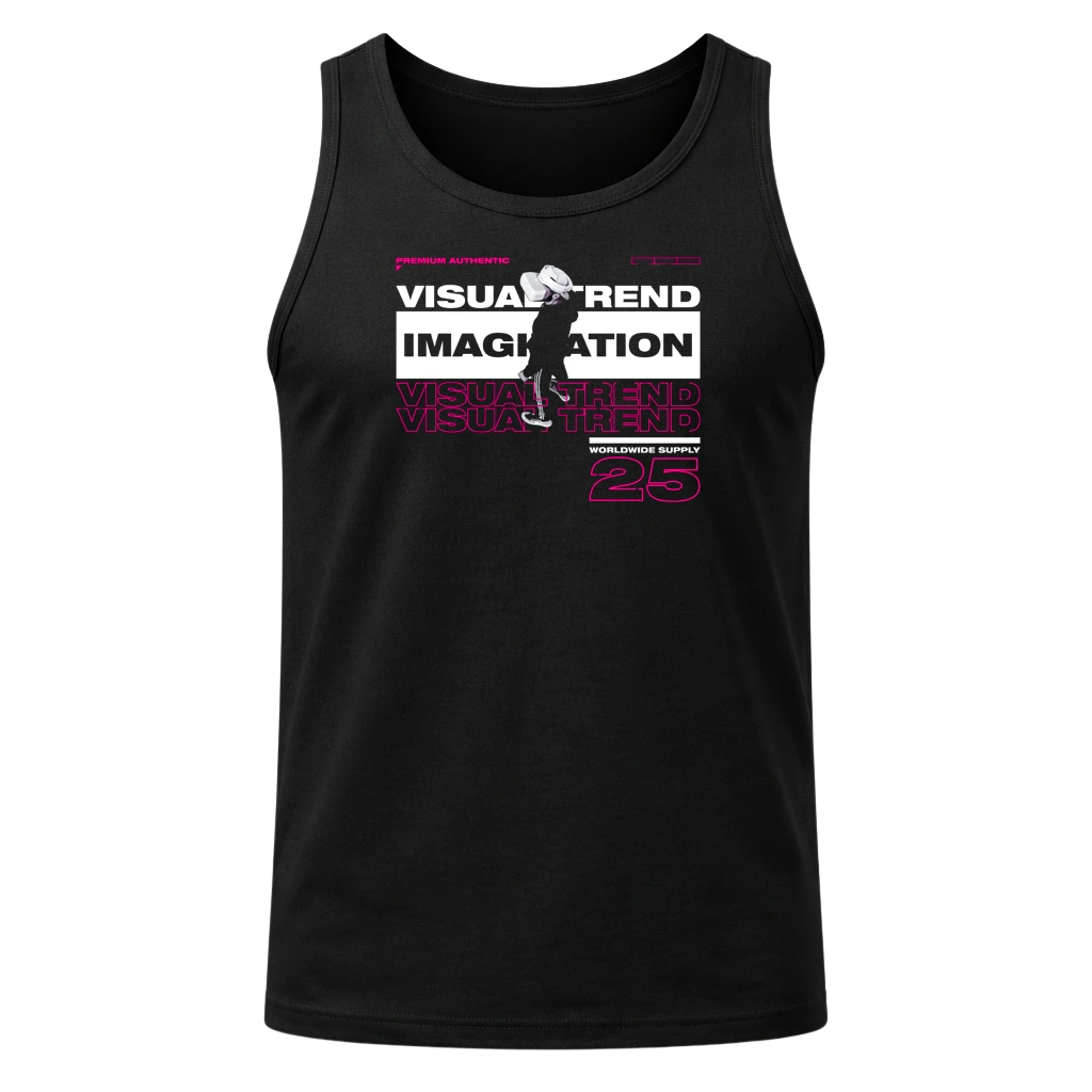 Vision 25 Black Tank Top
