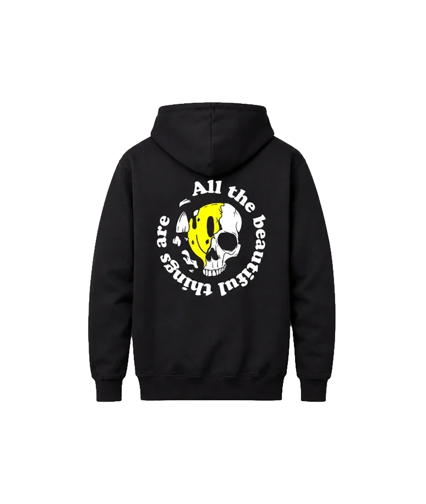 All The Beautiful Things Front And Back Print Hoodie