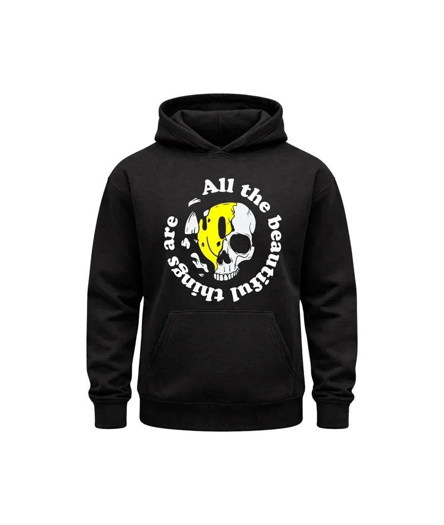 All The Beautiful Things Black Hoodie