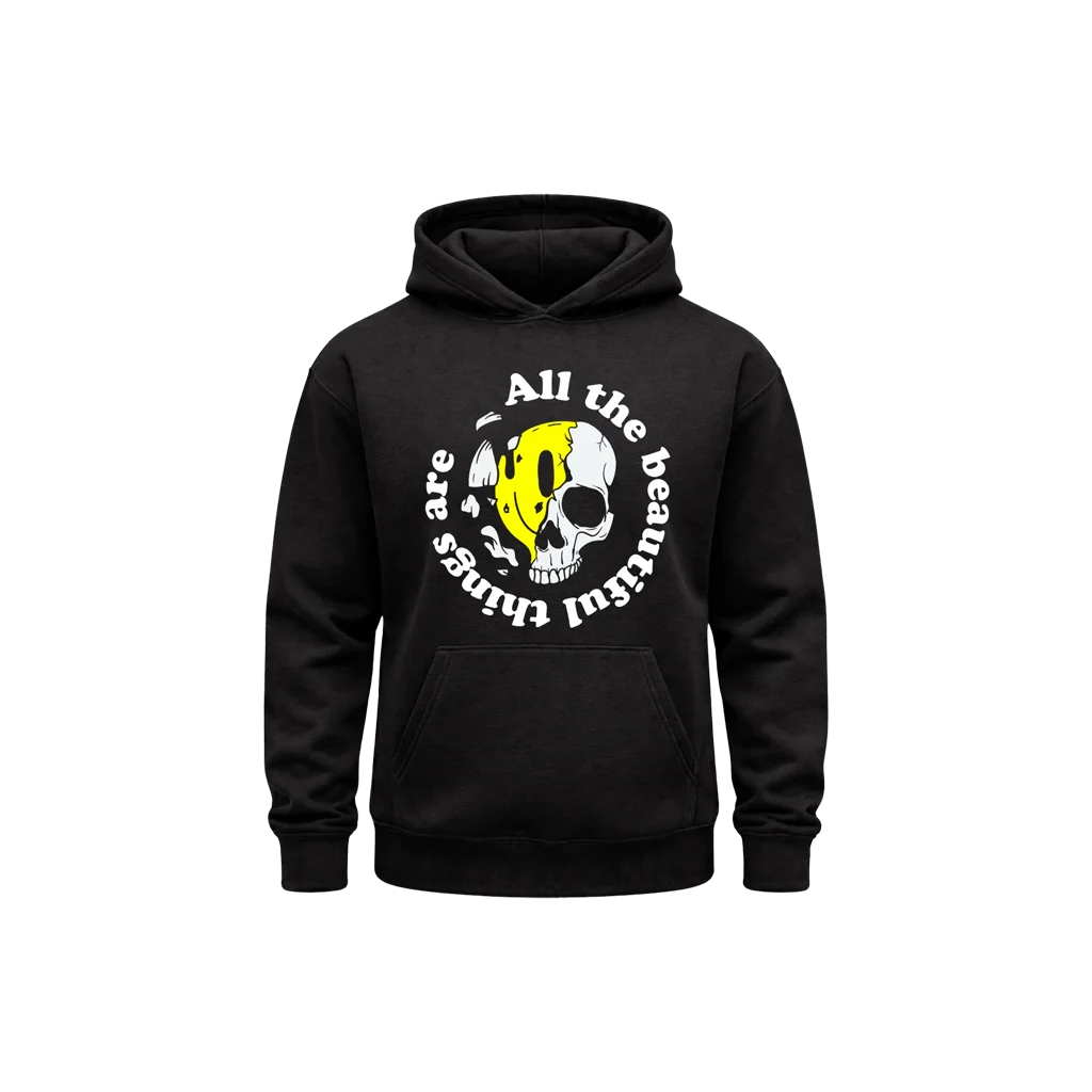 All The Beautiful Things Black Hoodie