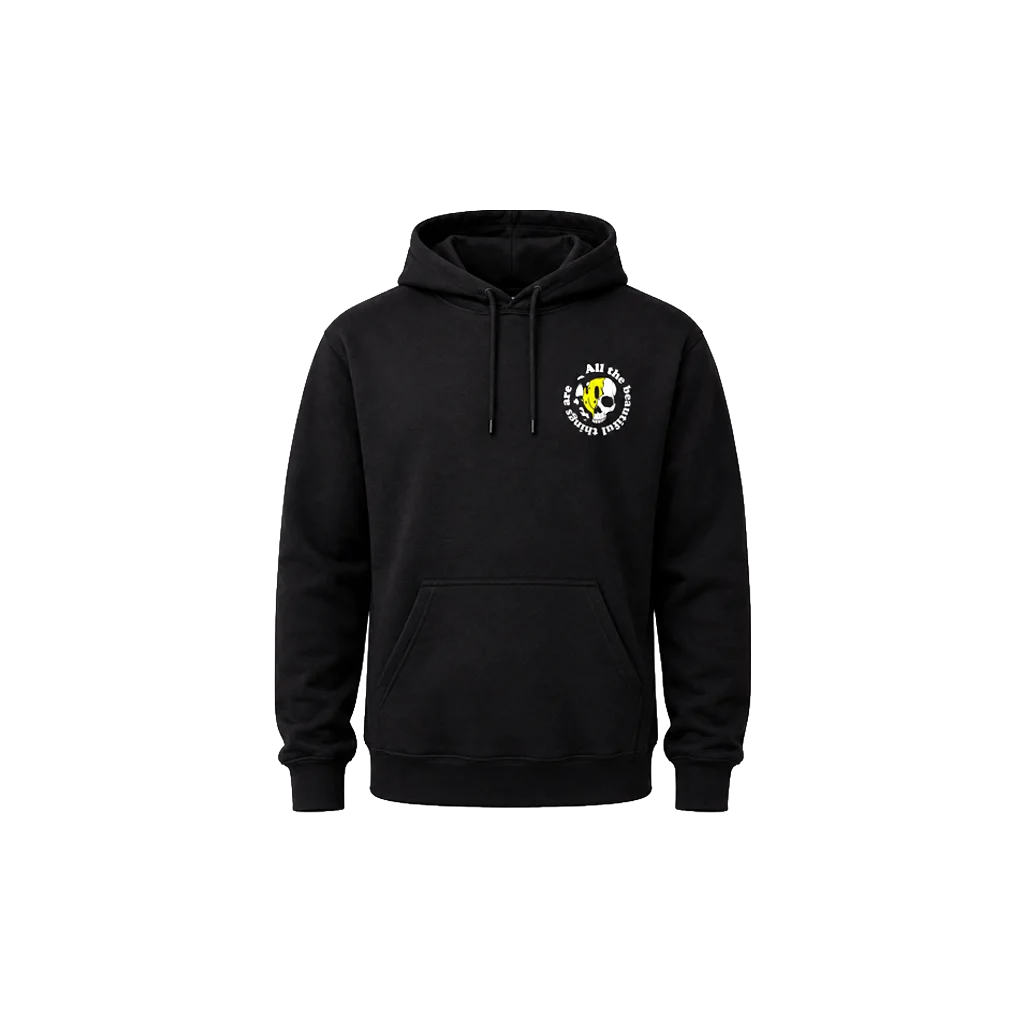 All The Beautiful Things Front And Back Print Hoodie