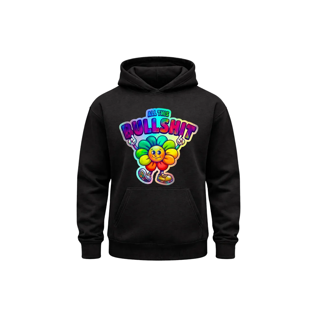 All This Bullshit Black Hoodie