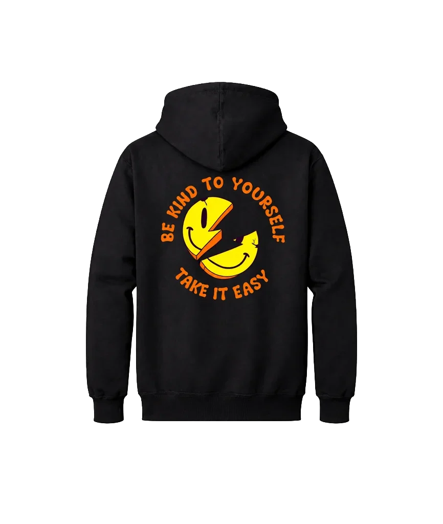 Be Kind To Yourself Front And Back Print Hoodie