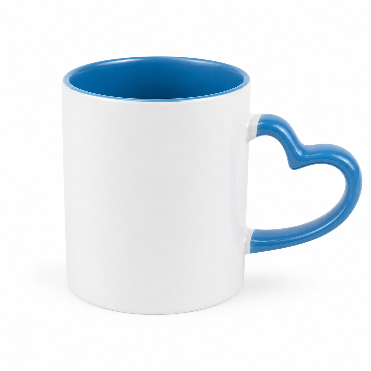 Heart Handle Ceramic Mug