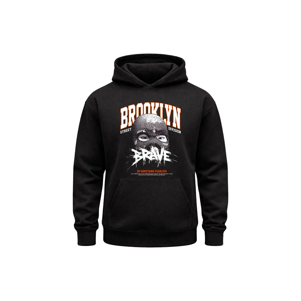Brooklyn Brave Black Hoodie