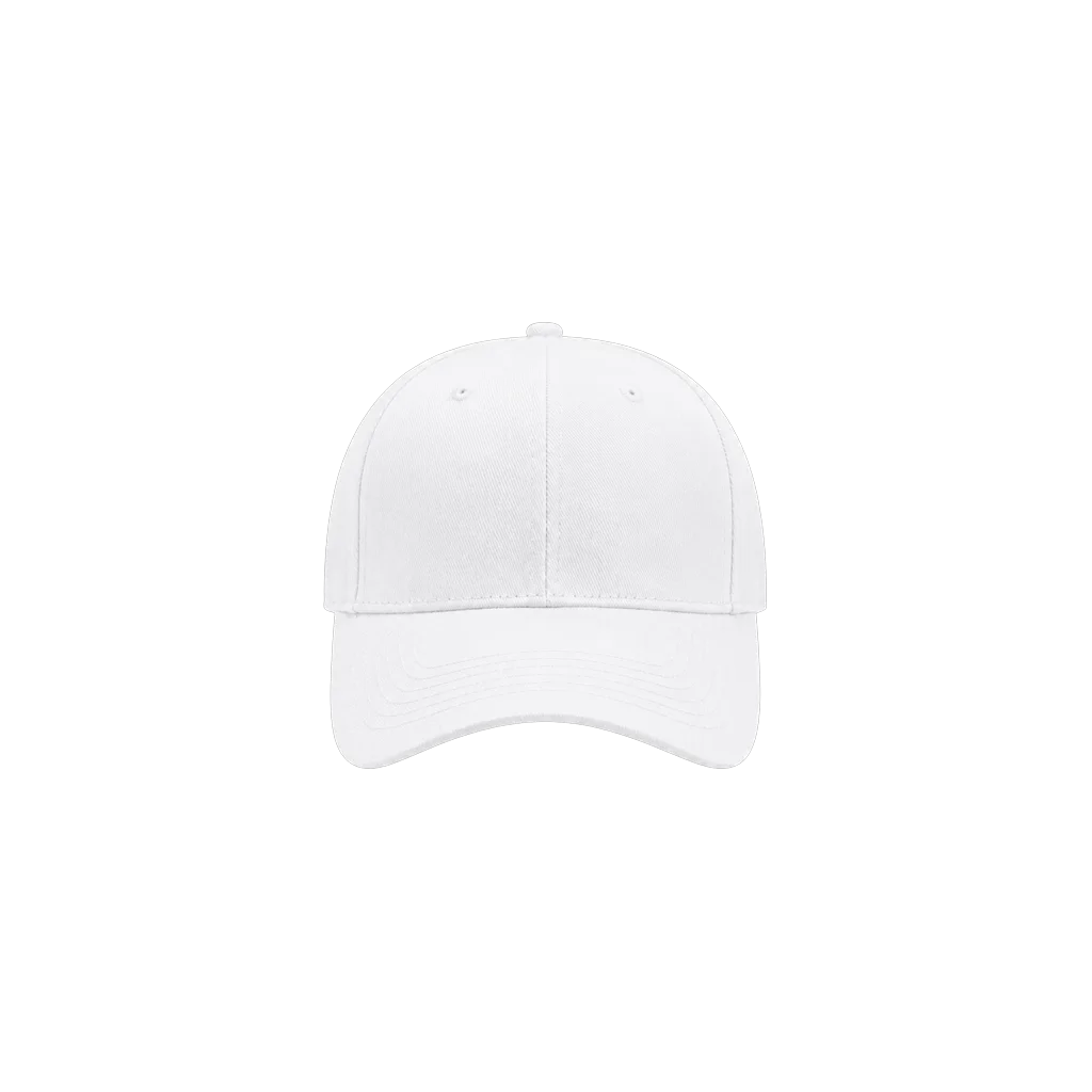 Minimalist Clean White Baseball Hat