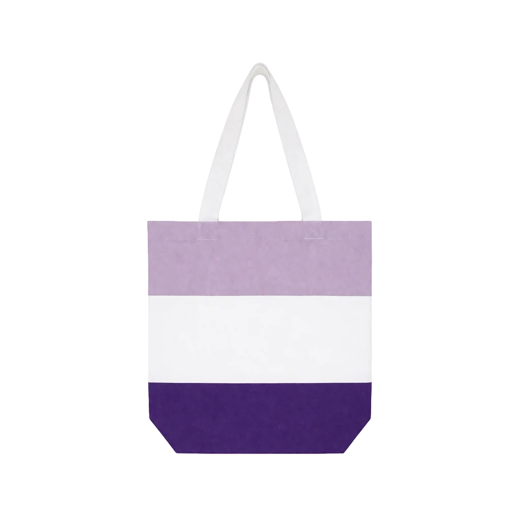 Mix & Match Purple Block Tote