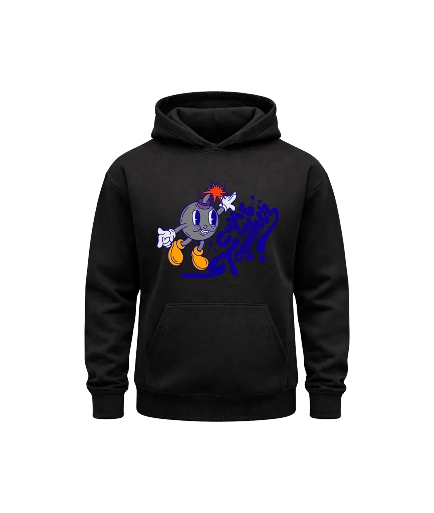 Come Together Black Hoodie