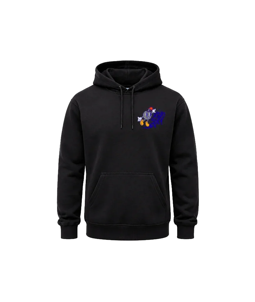 Come Together Front And Back Print Hoodie