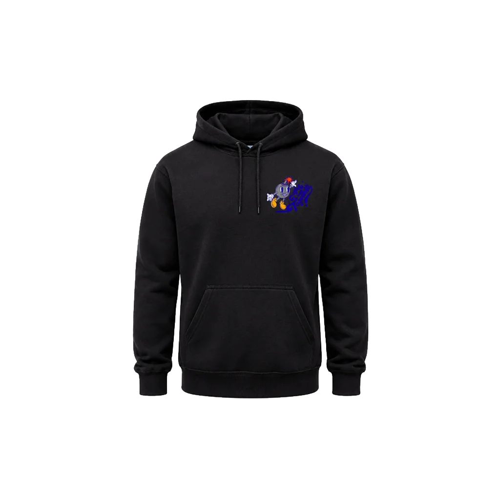 Come Together Front And Back Print Hoodie