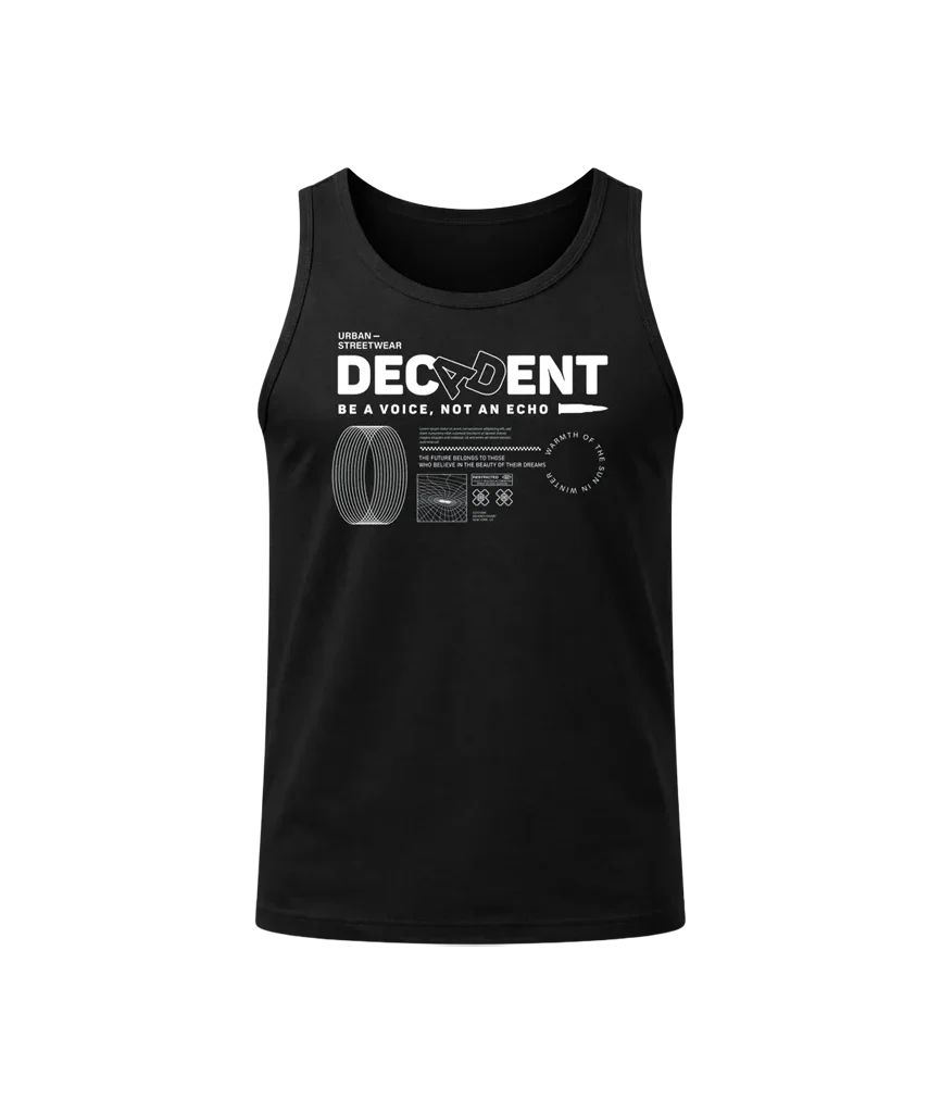 Cyberpunk Technical Gym Tank