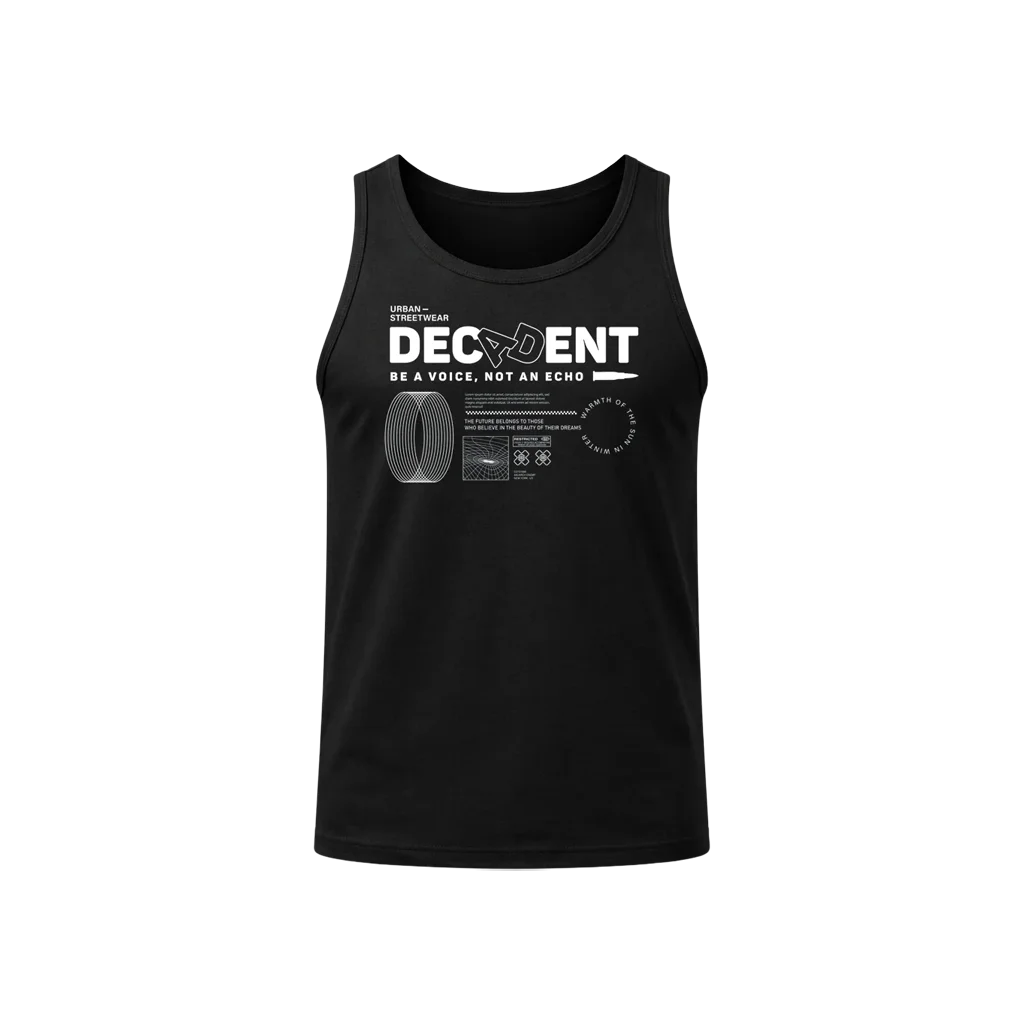 Cyberpunk Technical Gym Tank