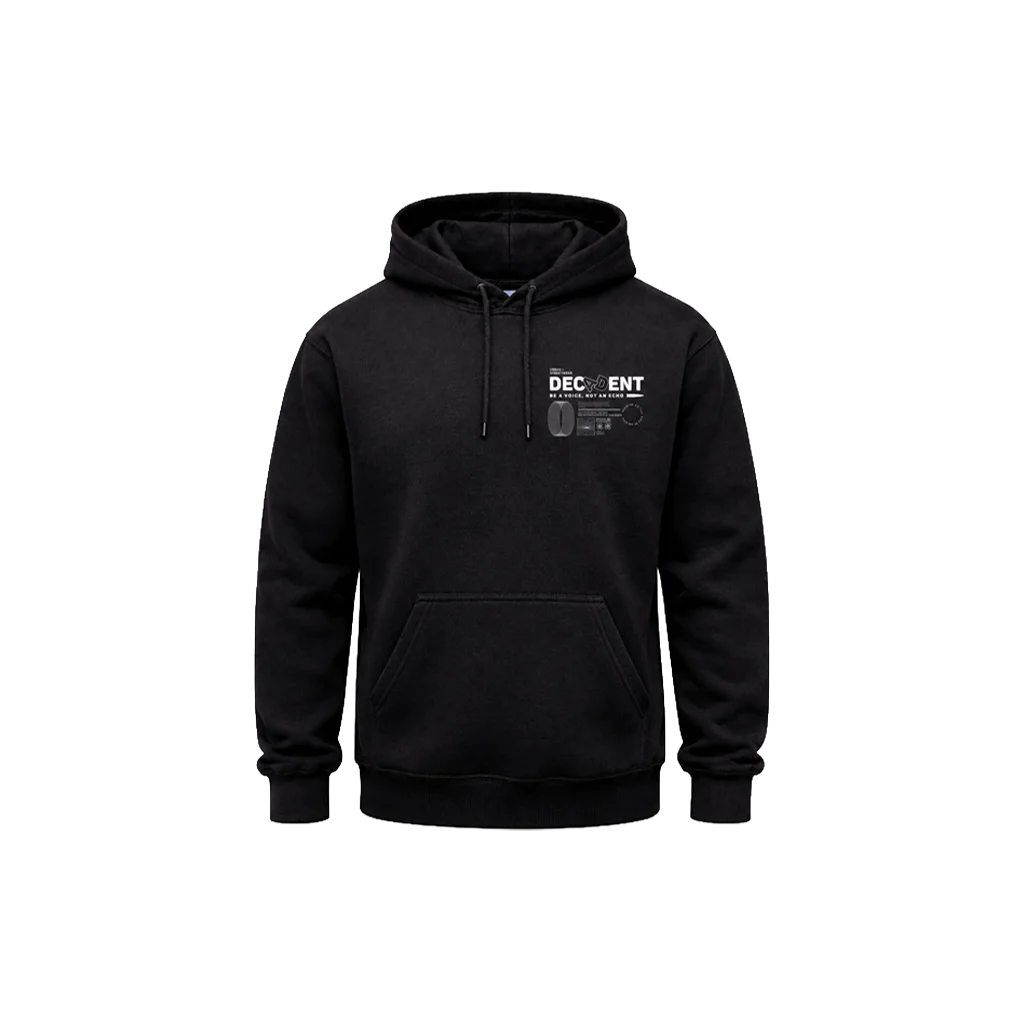 Decadent Front And Back Print Hoodie