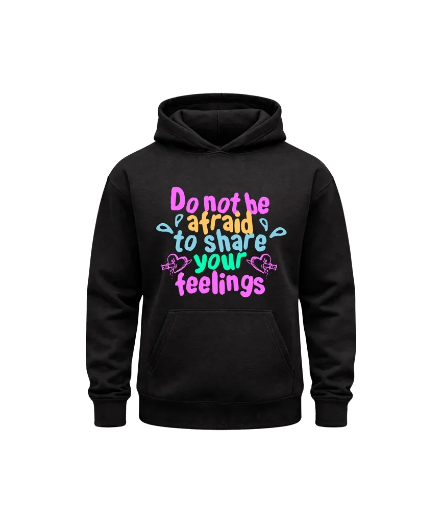 Do Not Be Afraid Black Hoodie