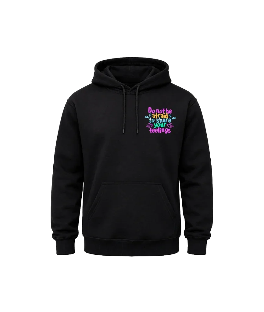 Do Not Be Afraid Front And Back Print Hoodie