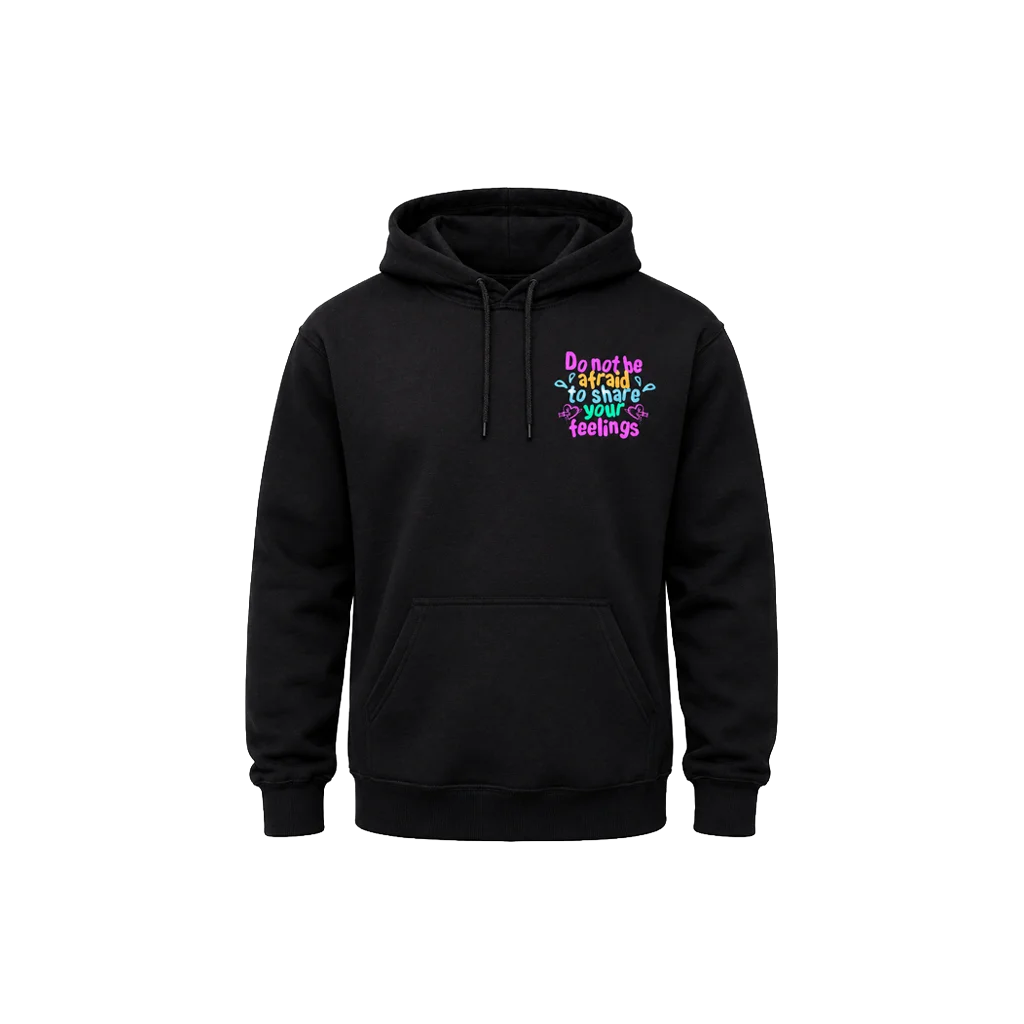 Do Not Be Afraid Front And Back Print Hoodie