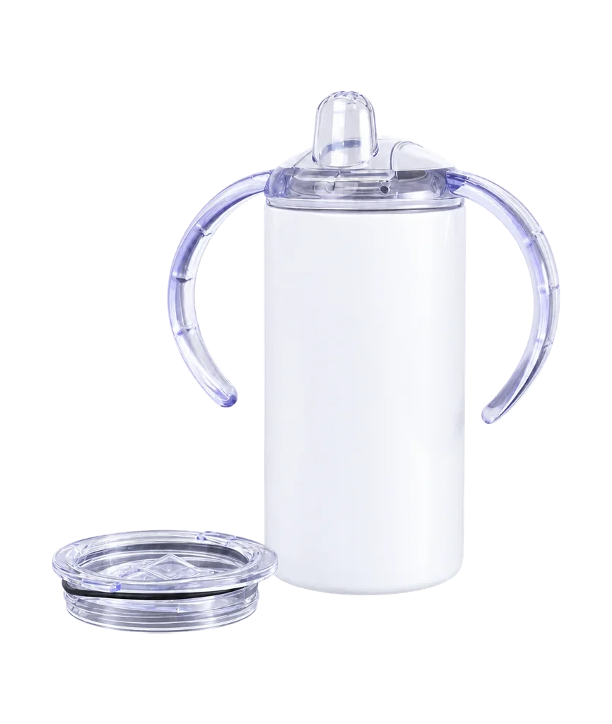 Double Lid Baby Feeding Bottle