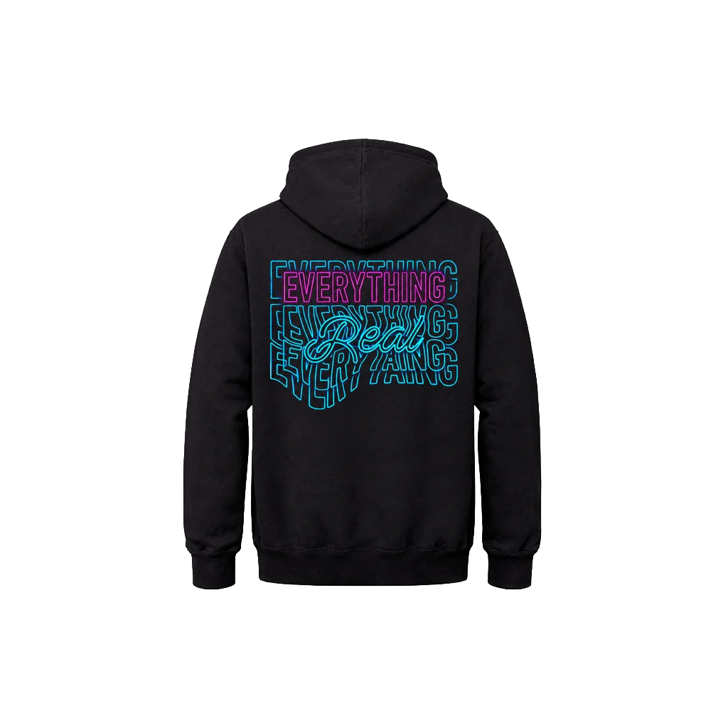 Everything Real Miami Glow Pullover Hoodie